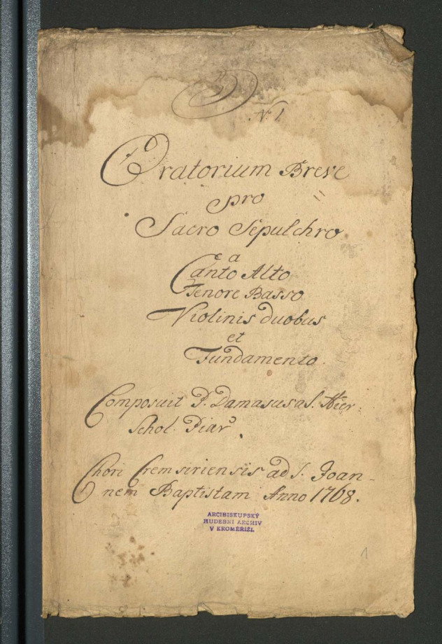 Oratorium Breve pro Sacro Sepulchro