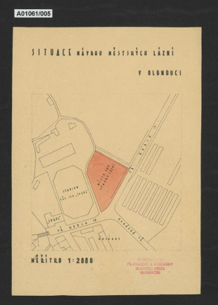 Ideový návrh městských lázní, Olomouc
