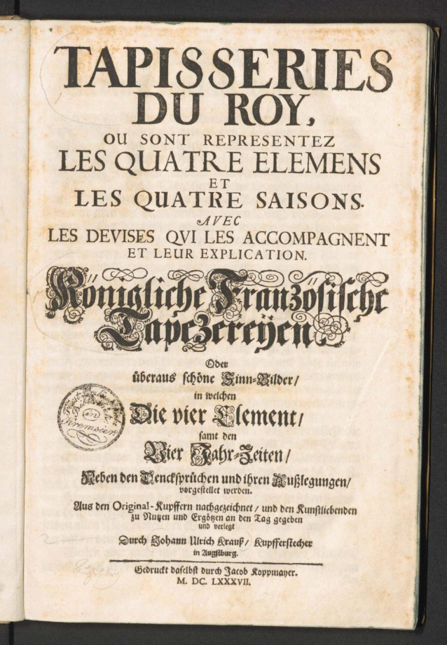 TAPISSERIES DU ROY