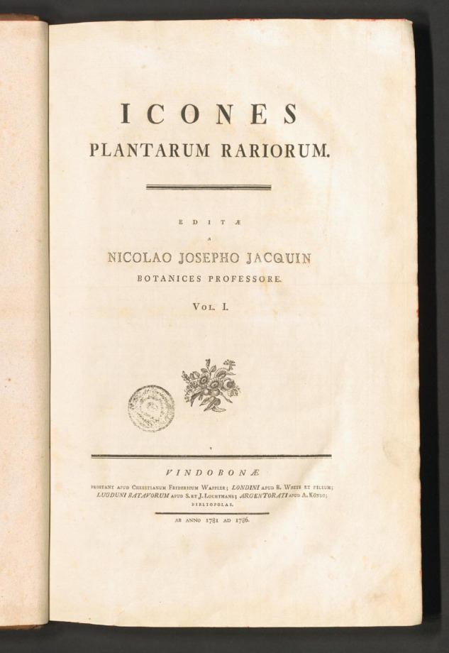 ICONES PLANTARUM RARIORUM.