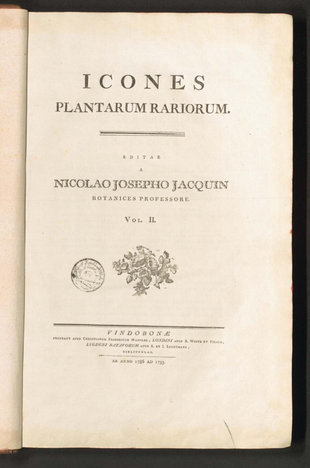 ICONES PLANTARUM RARIORUM.