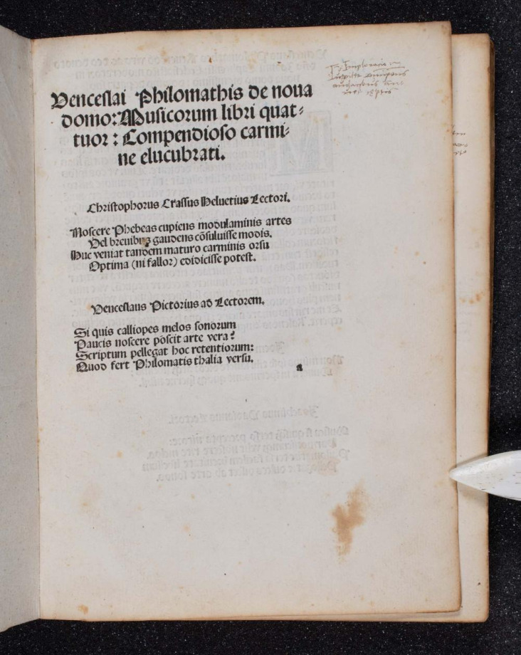 Musicorum libri quatuor 