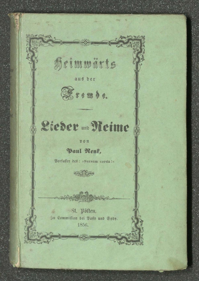 Heimwärts aus der Fremde!
