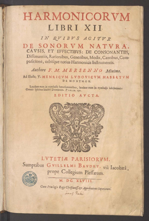 HARMONICORVM LIBRI XII