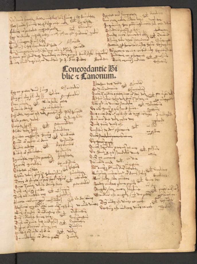 Concordantiae Bibliae et Canonum 