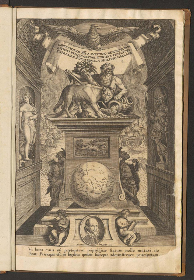 IMPERATORVM XII. A SVETONIO DESCRIPTORVM EFFIGIES RESQVE GESTAE 