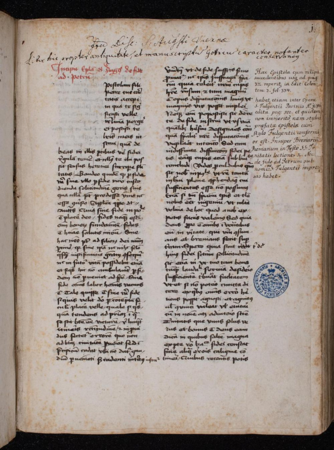 Miscellanea theologica