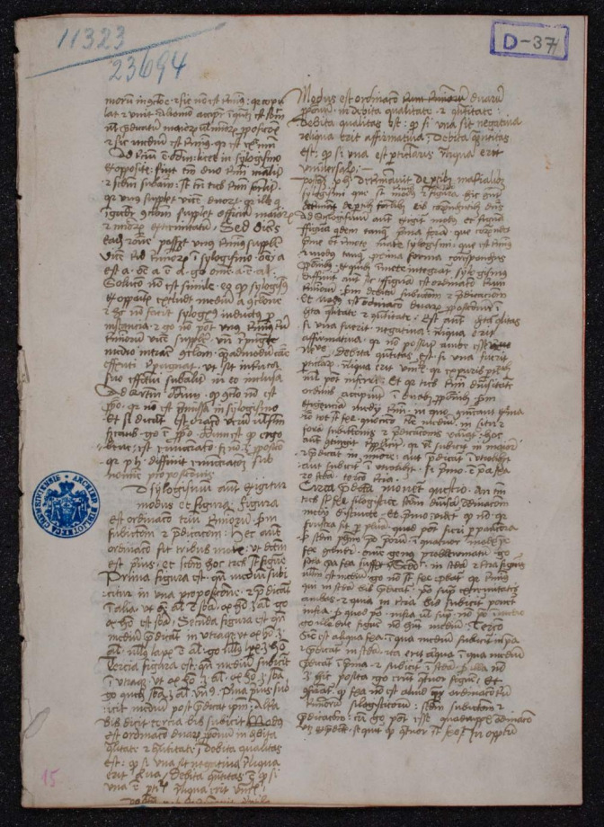 Summulae logicales cum commentario Gerardi de Harderwijck