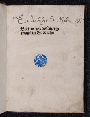 Sermones.