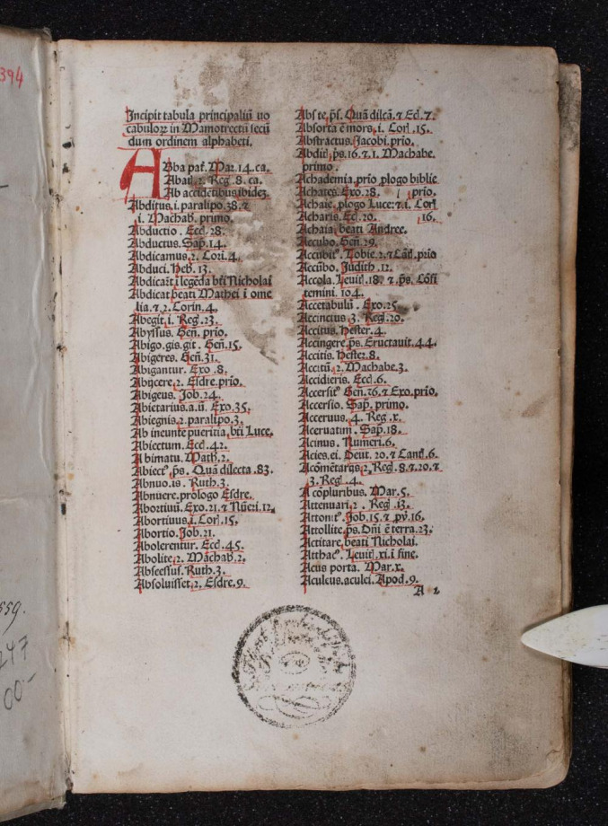 Mammotrectus super Bibliam 