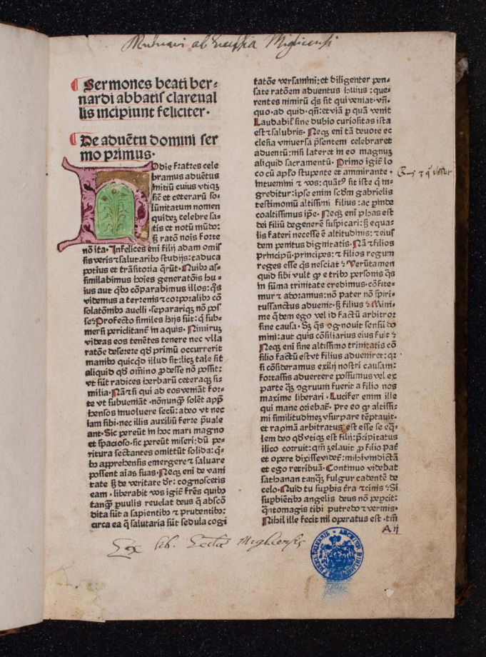 Sermones de tempore et de sanctis et de diversis 