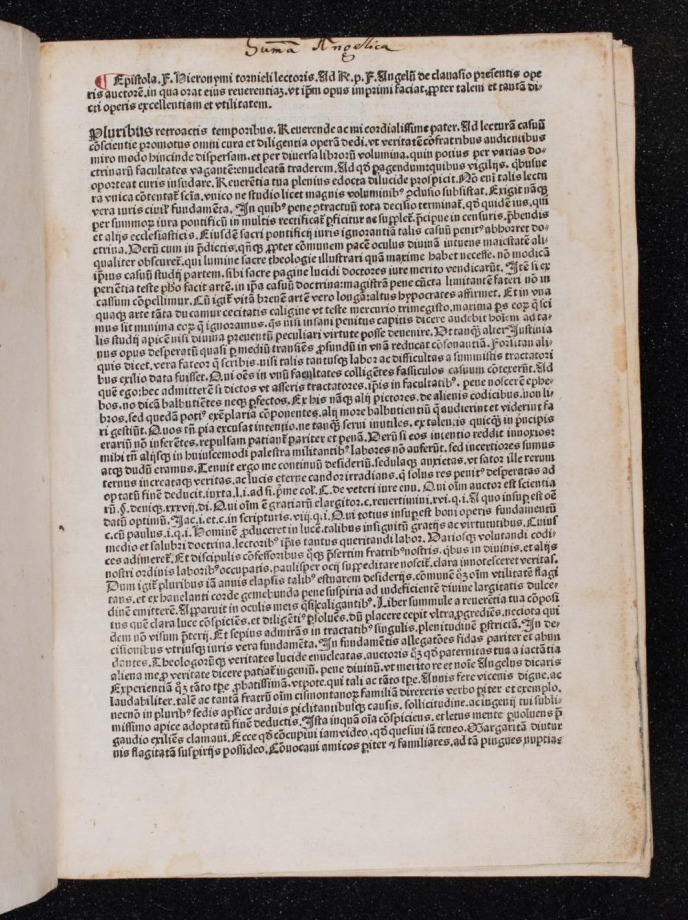 Summa angelica de casibus conscientiae 