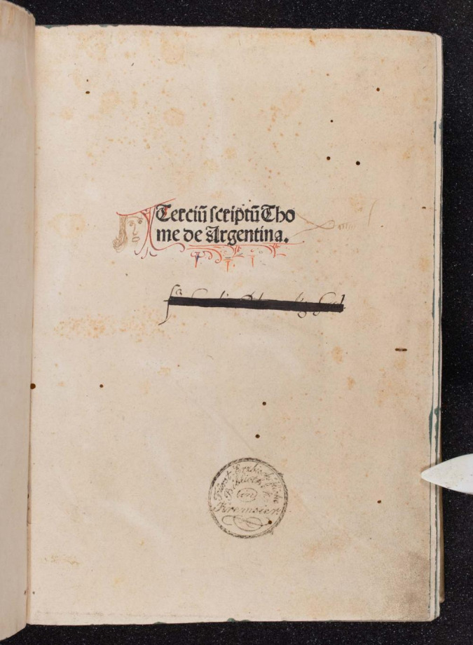 Scripta super quattuor libros Sententiarum