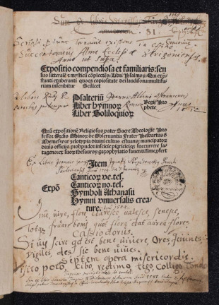 Expositio libri Psalmorum 