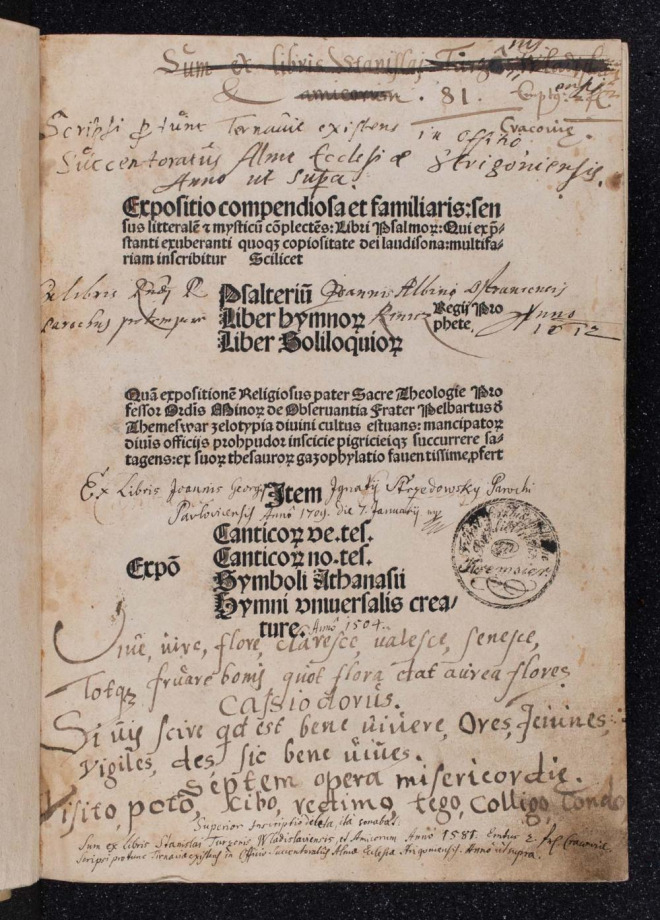 Expositio libri Psalmorum 