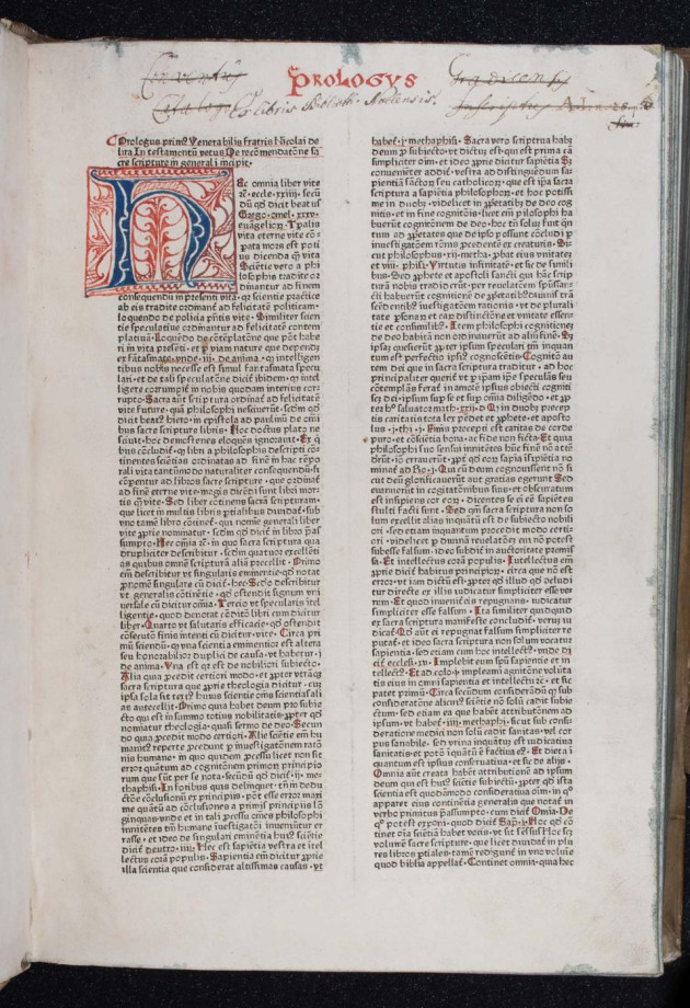 Postilla litteralis super totam Bibliam