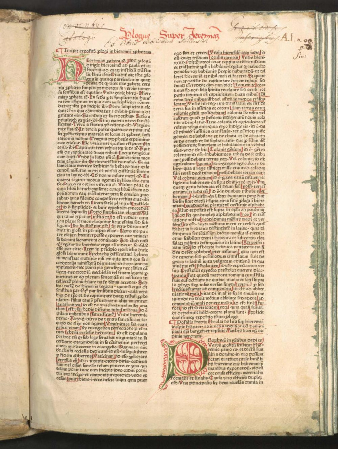 Postilla litteralis super totam Bibliam
