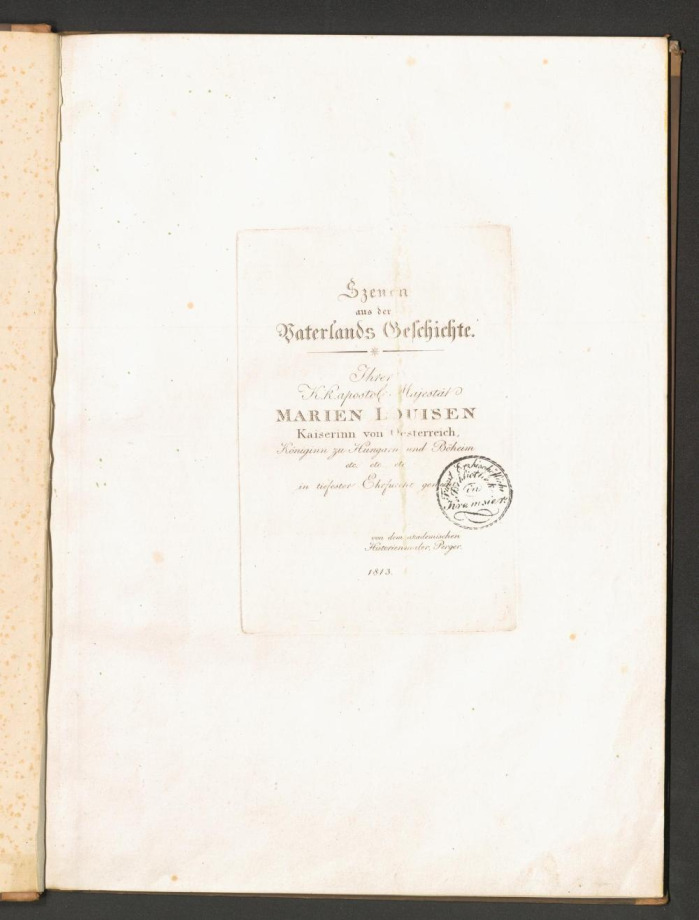 Szenen aus der Vaterlands Geschichte