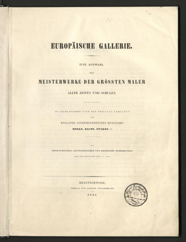 EUROPÄISCHE GALLERIE