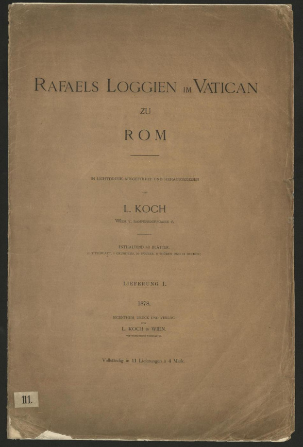 RAFAELS LOGGIEN IM VATICAN ZU ROM