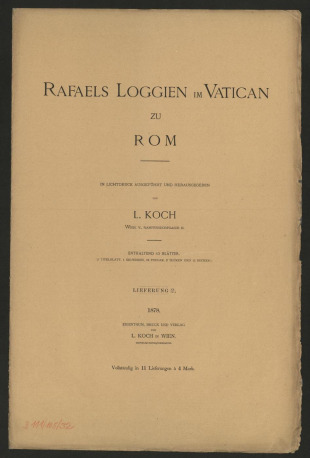 RAFAELS LOGGIEN IM VATICAN ZU ROM