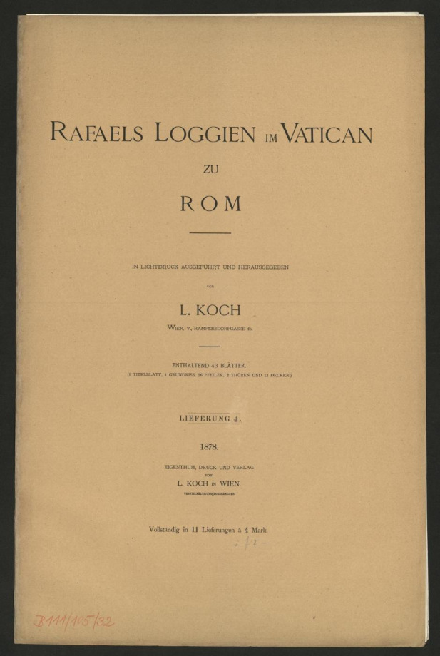 RAFAELS LOGGIEN IM VATICAN ZU ROM