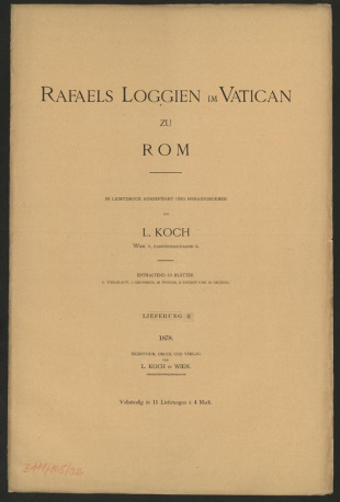 RAFAELS LOGGIEN IM VATICAN ZU ROM