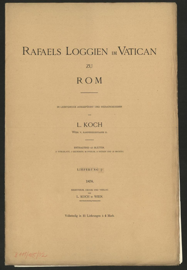 RAFAELS LOGGIEN IM VATICAN ZU ROM
