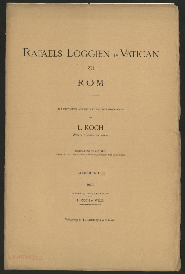 RAFAELS LOGGIEN IM VATICAN ZU ROM