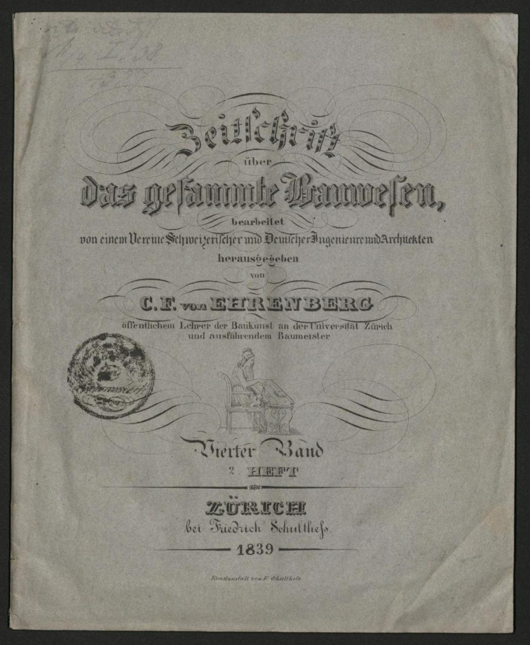 Zeitschrift über das gesammte Bauwesen