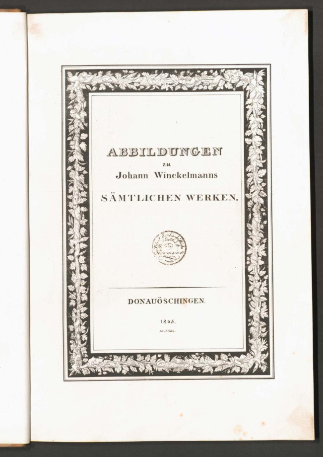ABBILDUNGEN zu Johan Winckelmanns