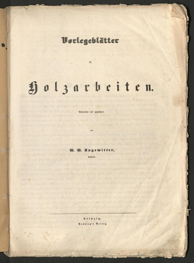 Vorlegeblätter für Holzarbeiten