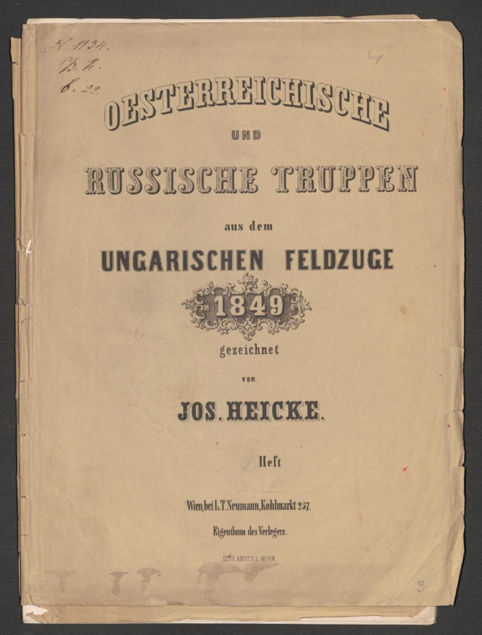 OESTERREICHSCHE UND RUSSISCHE TRUPPEN aus dem UNGARISCHEN FELDZUGE 1849.
