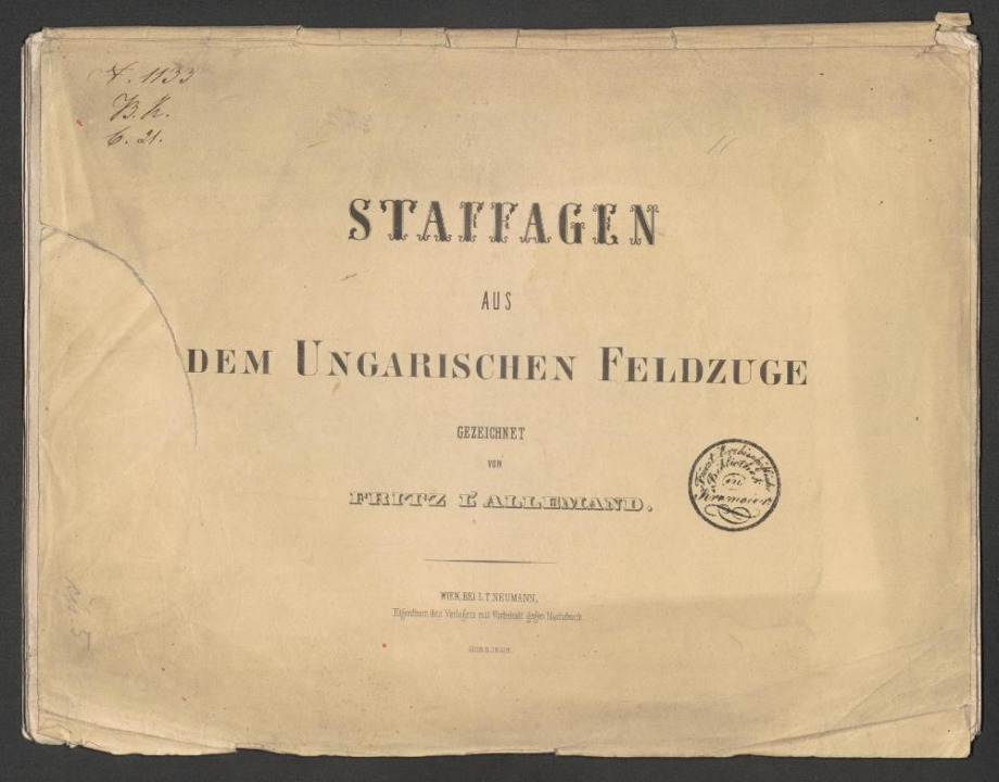 STAFFAGEN AUS DEM UNGARISCHEN FELDZUGE 