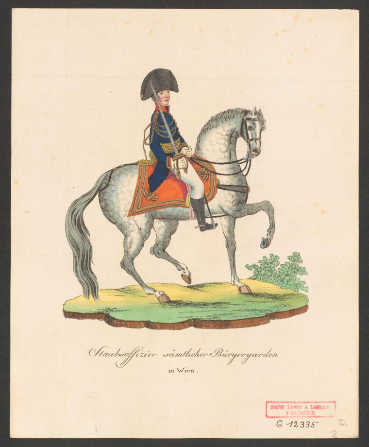 Vollständige bildliche Darstellung der gesammten löblichen uniformirten Bürgerschaft der K. auch K.K. Haupt- und Residenz-Stadt Wien nach dem neuesten Costume