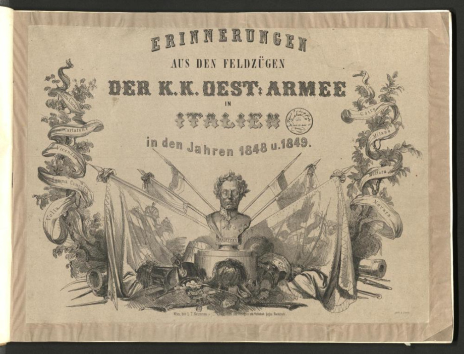 ERINNERUNGEN AUS DEN FELDZÜGEN DER K.K. OEST. ARMEE IN ITALIEN