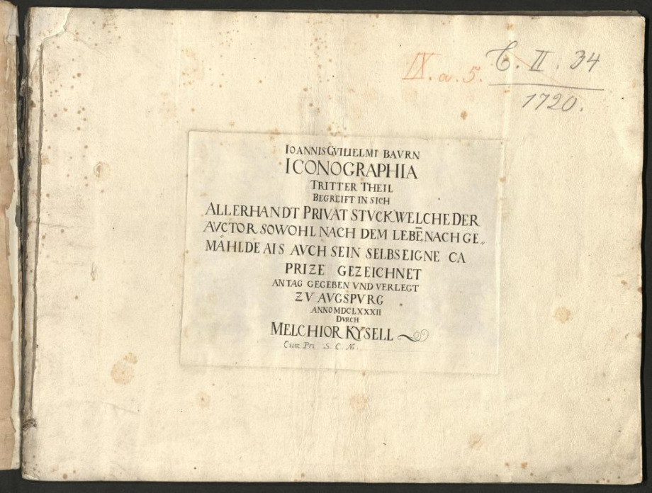 IOANNIS GVILIELMI BAVRN ICONOGRAPHIA