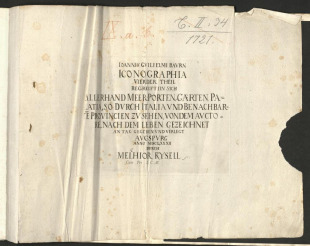 IOANNIS GVILIELMI BAVRN ICONOGRAPHIA