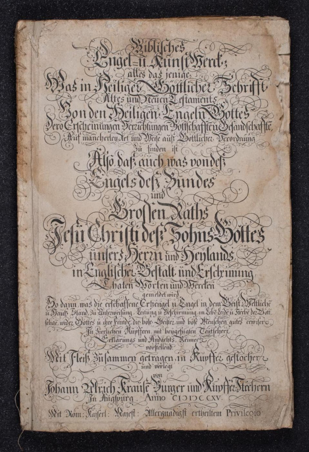 Biblisches Engel- u. Kunst-Werck