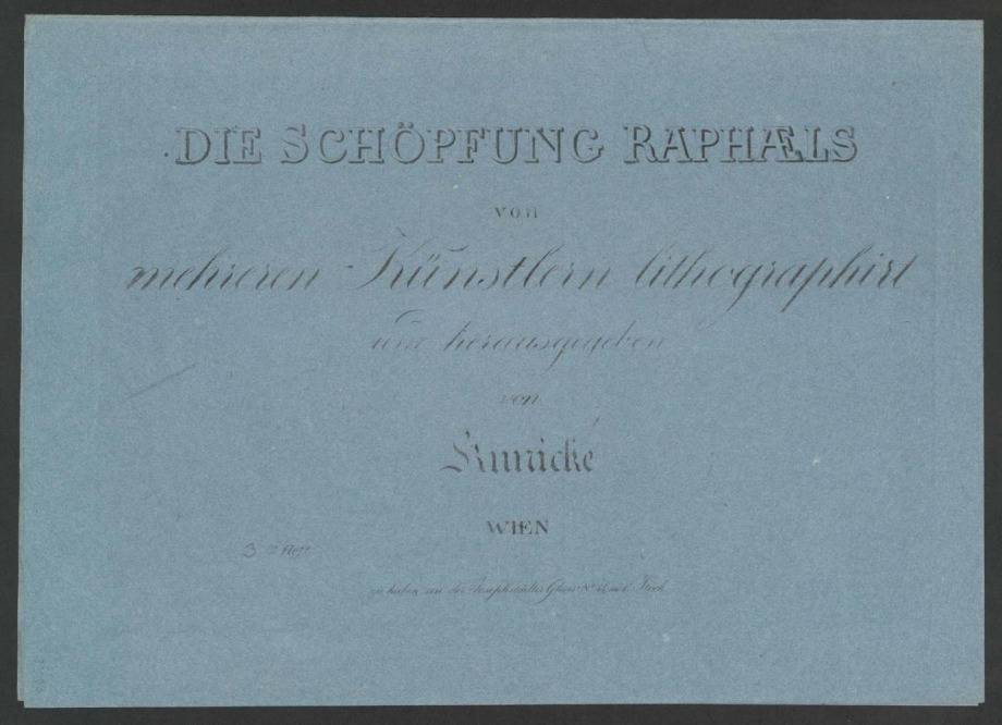 DIE SCHÖPFUNG RAPHAELS.