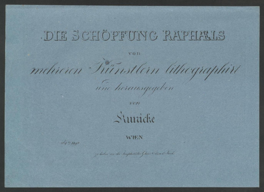 DIE SCHÖPFUNG RAPHAELS.