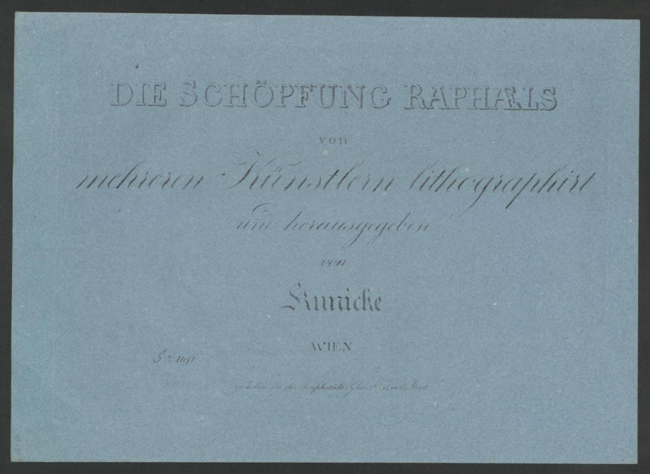DIE SCHÖPFUNG RAPHAELS.