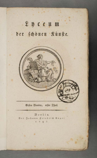Lyceum der schönen Künste.