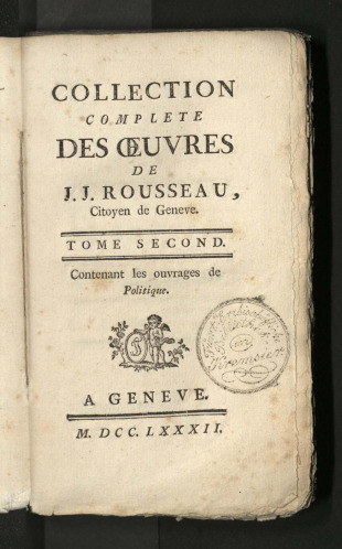 COLLECTION COMPLÈTE DES OEUVRES.
