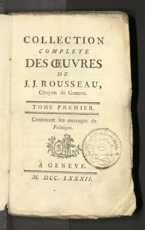 COLLECTION COMPLÈTE DES OEUVRES.