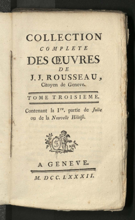 COLLECTION COMPLÈTE DES OEUVRES.