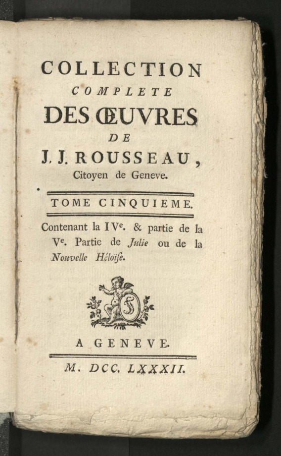 COLLECTION COMPLÈTE DES OEUVRES.