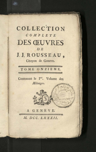 COLLECTION COMPLÈTE DES OEUVRES.