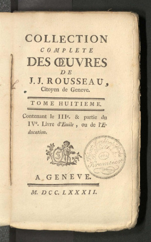 COLLECTION COMPLÈTE DES OEUVRES.