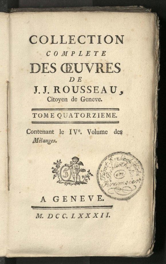 COLLECTION COMPLÈTE DES OEUVRES.